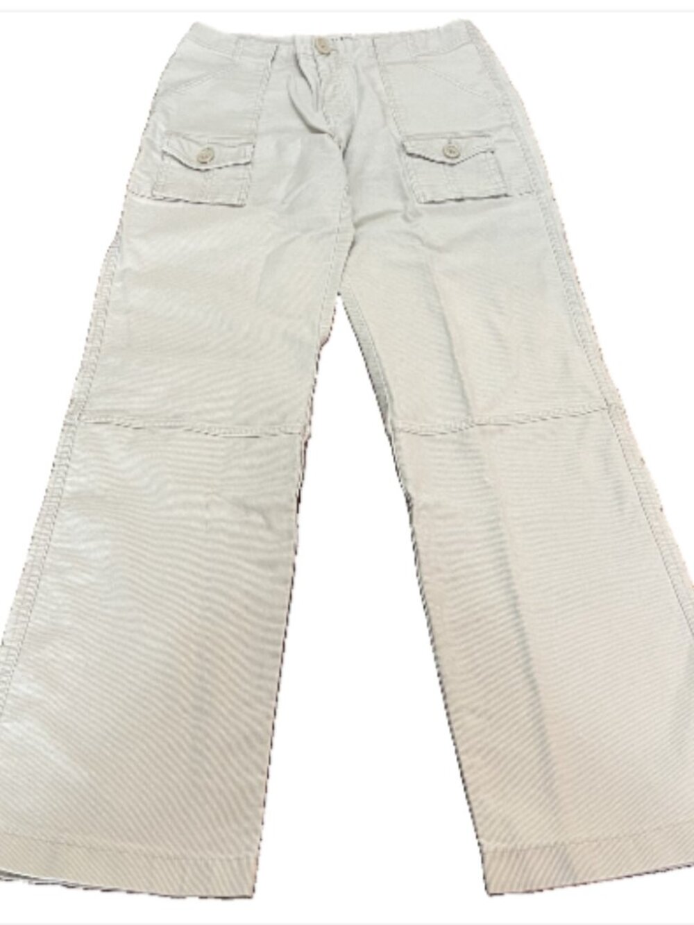 Vintage Tommy Hilfiger Corduroy Cargo Pants Womens 33x32 Beige Y2K